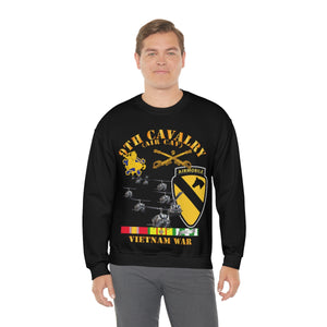 Unisex Heavy Blend Crewneck Sweatshirt - Army - 9th Cavalry (Air Cav) - 1st Cav Division w SVC