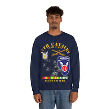 Load image into Gallery viewer, Unisex Heavy Blend Crewneck Sweatshirt - Army - 17th Cavalry (Air CAv) - 11th Airborne Division w SVC
