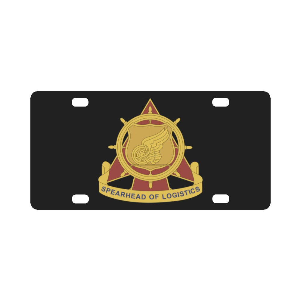 Army - Transportation Corps Regimental Crest Classic License Plate