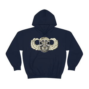 Unisex Heavy Blend Hooded Sweatshirt - SOF - Airborne Badge - SF - DUI