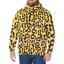 Load image into Gallery viewer, Leopard Camouflage V3 New Men&#39;s All-Over Print Hoodie (Model H55)
