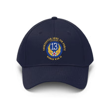 Load image into Gallery viewer, Unisex Twill Hat - AAC - SSI - 13th Air Force - WWII - USAAF x 300 - Direct to Garment (DTG) Printing
