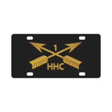 Load image into Gallery viewer, SOF - HHC - 1st SFG Branch wo Txt Classic License Plate
