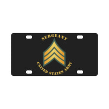 Load image into Gallery viewer, Army - Sergeant - SGT Classic License Plate
