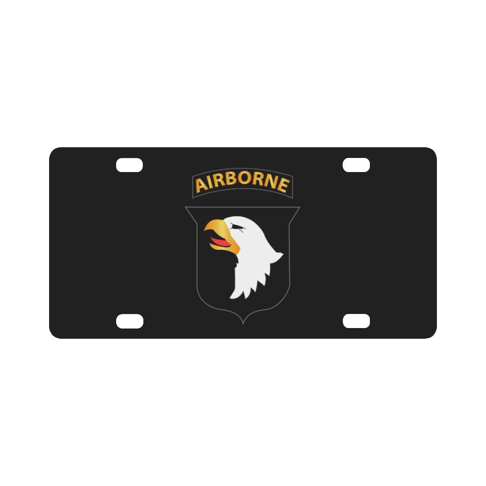 Army - 101st Airborne Division wo Txt Classic License Plate