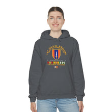 Load image into Gallery viewer, Unisex Heavy Blend™ Hooded Sweatshirt - Army - 1st Signal Bde SSI w VN SVC
