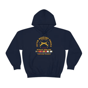 Unisex Heavy Blend Hooded Sweatshirt - Army - 287th Military Police Company - Berlin Bde w OCCUPY COLD SVC X 300