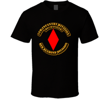 Load image into Gallery viewer, Army -  5th Infantry Division - Red Diamond Division T Shirt
