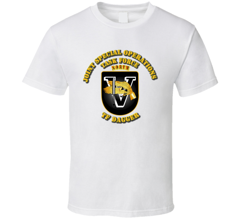SOF - 5th SFG - Task Force Dagger T Shirt