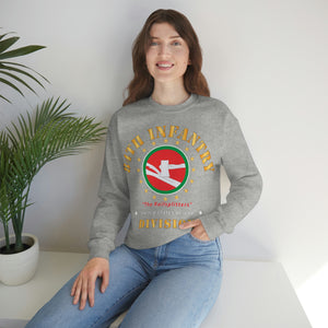 Unisex Heavy Blend Crewneck Sweatshirt - Army - 84th Infantry Division - The Railsplitters wo DS X 300