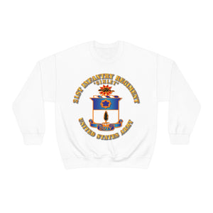 Unisex Heavy Blend Crewneck Sweatshirt - Army - 21st Infantry Regt - Gimlet