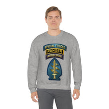 Load image into Gallery viewer, Unisex Heavy Blend Crewneck Sweatshirt - Sof - Special Forces - Ranger - Ssi V1
