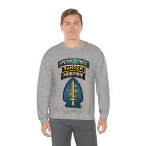 Unisex Heavy Blend Crewneck Sweatshirt - Sof - Special Forces - Ranger - Ssi V1