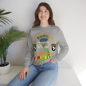 Unisex Heavy Blend Crewneck Sweatshirt - Vietnam Combat Veteran w 101st Airborne Div SSI V1