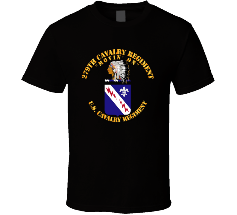 Army - 279th Cavalry Regiment - Coa Classic T Shirt