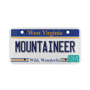 Mini License Plate - West Virginia - Mountaineer