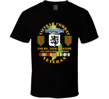 Load image into Gallery viewer, Army - Vietnam Combat Infantry Veteran W 2nd Bn 28th Inf 1st Inf Div Ssi T Shirt
