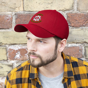 Unisex Twill Hat - Navy - Rate - Navy Engineman - Direct to Garment (DTG) - Printed