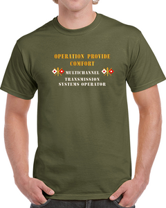 Army - Operation Provide Comfort - Multichannel Trans Sys Op X 300dpi  Classic T Shirt