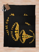 Load image into Gallery viewer, Army - Medical Corps - US Army Throw Blanket

