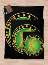 Load image into Gallery viewer, Army - Military Police Veteran Throw Blanket

