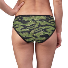 Load image into Gallery viewer, Women&#39;s Briefs - Military Tiger Stripe Camouflage
