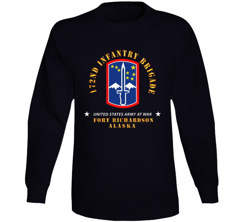 Army - 172nd In Bde - Ft Richardson Ak X 30 Long Sleeve