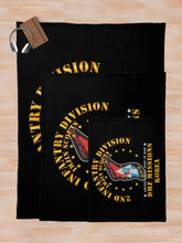 Load image into Gallery viewer, Army - 2nd Infantry Division - ImJin Scout -DMZ Missions Throw Blanket
