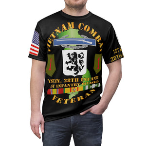 All Over Printing - Army - Vietnam Combat Veteran - 1st Battalion, 28th Infantry 1st Infantry Division