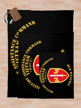 Load image into Gallery viewer, Army - Military Assistance Cmd Vietnam - MACV - Vietnam War Throw Blanket
