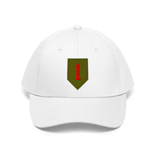 Load image into Gallery viewer, Twill Hat - 1st Infantry Division without Text - Embroidery
