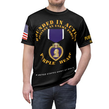 Load image into Gallery viewer, All Over Printing - Army - Purple Heart - Against Enemy Force Badge of Courage
