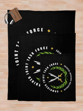 Load image into Gallery viewer, JTF - Joint Task Force - Operation Inherent Resolve wo Bkgrd Throw Blanket
