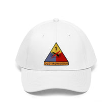 Load image into Gallery viewer, Twill Hat - 1st Armored - Old Ironsides without Text - Embroidery
