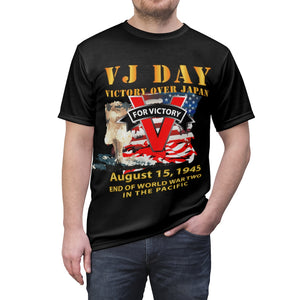 All Over Printing - Army - VJ Day - Victory Over Japan Day - End WWII in Pacific
