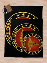 Load image into Gallery viewer, Army - Nurse Corps Veteran Throw Blanket
