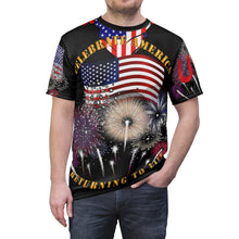 Load image into Gallery viewer, All Over Printing - Celebrate America - Returning to Life - America for Everyone with Kerchief Design
