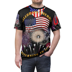 All Over Printing - Celebrate America - Returning to Life - America for Everyone with Kerchief Design