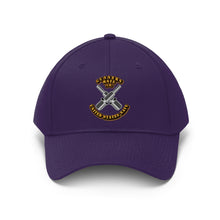 Load image into Gallery viewer, Unisex Twill Hat - Navy - Rate - Navy Gunners Mate - Direct to Garment (DTG) - Printed
