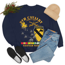 Load image into Gallery viewer, Unisex Heavy Blend Crewneck Sweatshirt - Army - 9th Cavalry (Air Cav) - 1st Cav Division w SVC
