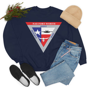 Unisex Heavy Blend Crewneck Sweatshirt - Naval Air Station - Fort Worth X 300