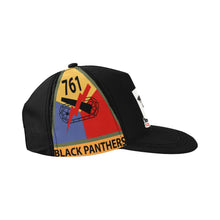 Load image into Gallery viewer, 761st Tank Battalion - DUI w SSI Left - Right o Txt All Over Print Snapback Cap D
