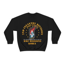 Load image into Gallery viewer, Unisex Heavy Blend Crewneck Sweatshirt - Army - 2nd Infantry Division - ImJin Scout -DMZ Missions
