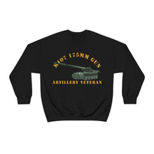 Load image into Gallery viewer, Unisex Heavy Blend Crewneck Sweatshirt - Army - M107 - 175mm Gun - Artillery Veteran
