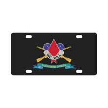 Load image into Gallery viewer, Army - 5th Infantry Division - DUI w Br - Ribbon X 300 Classic License Plate
