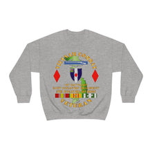 Load image into Gallery viewer, Unisex Heavy Blend Crewneck Sweatshirt - Army - Vietnam Combat Vet - 1st Bn 61st Infantry - 5th Inf Div Ssi
