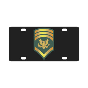 Army - Specialist 8th Class - SP8 wo Txt Classic License Plate