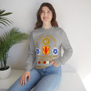 Unisex Heavy Blend Crewneck Sweatshirt - Army - 41st FA Group - Babenhausen, Germany w COLD SVC