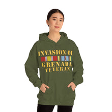 Load image into Gallery viewer, Unisex Heavy Blend™ Hooded Sweatshirt - Army - Grenada Invasion Veteran w EXP SVC
