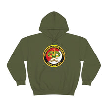 Load image into Gallery viewer, Unisex Heavy Blend Hooded Sweatshirt - Army - 3rd Armored Cavalry Regiment DUI - Red White - Blood and Steel
